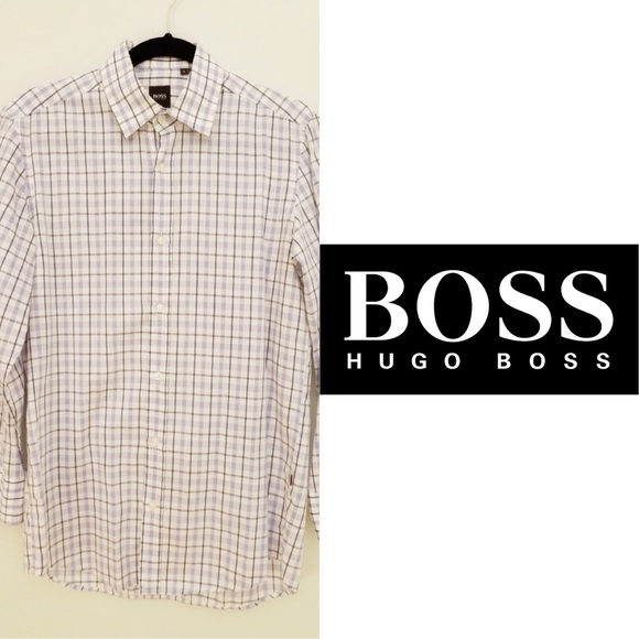 Hugo Boss Other - ❌SOLD❌ Hugo Boss LEX Button Up Blue Long Sleeve